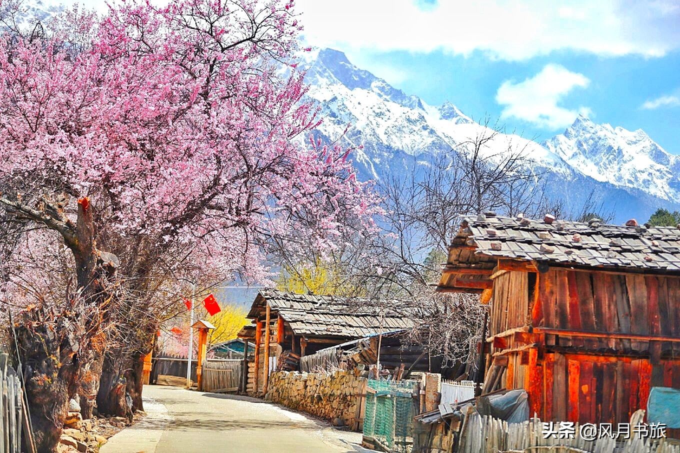 成都出发林芝旅游攻略图,金川梨花节自驾游五日线路图
