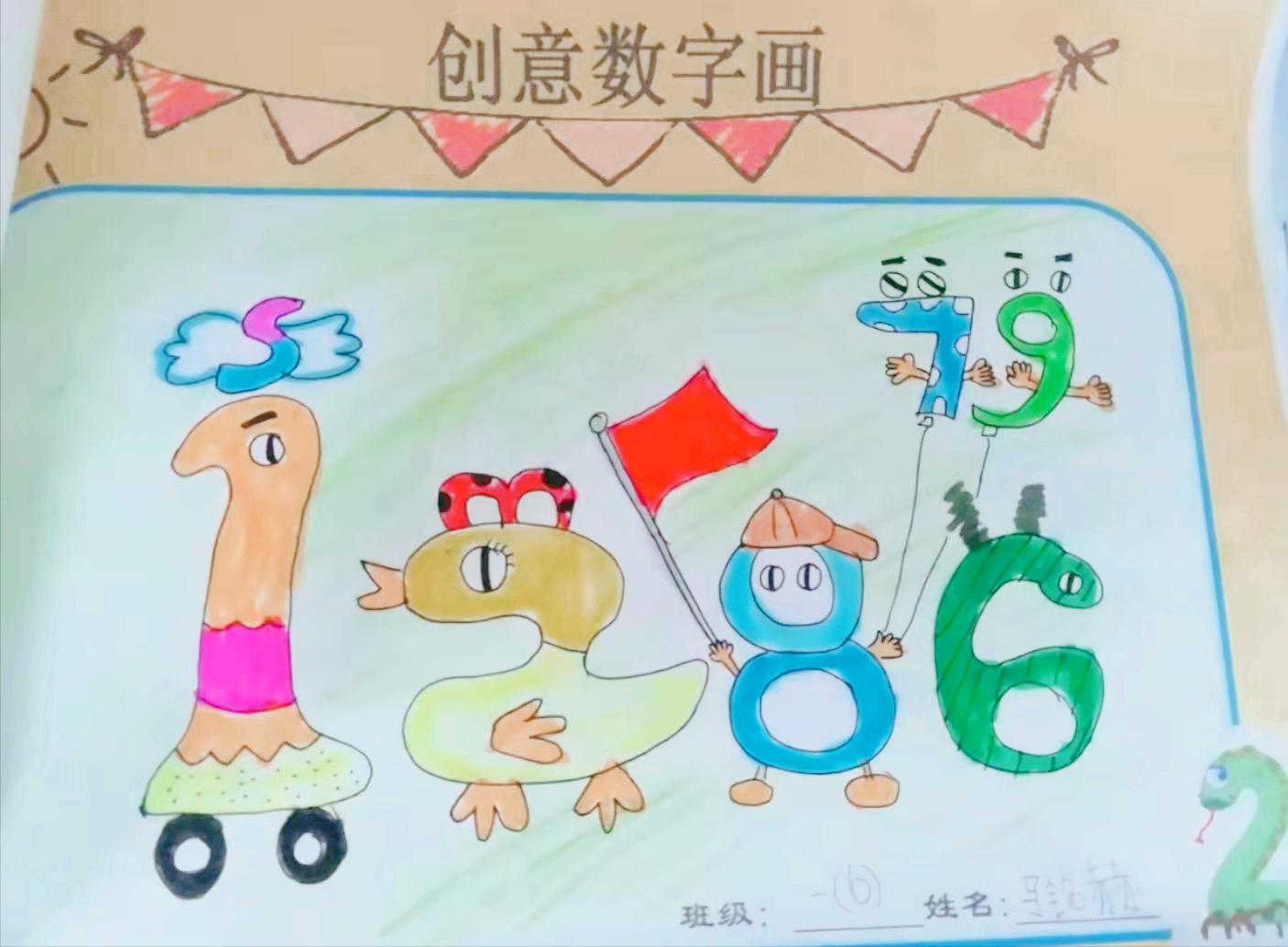 创意数字画1-9二年级,创意数字画的好处