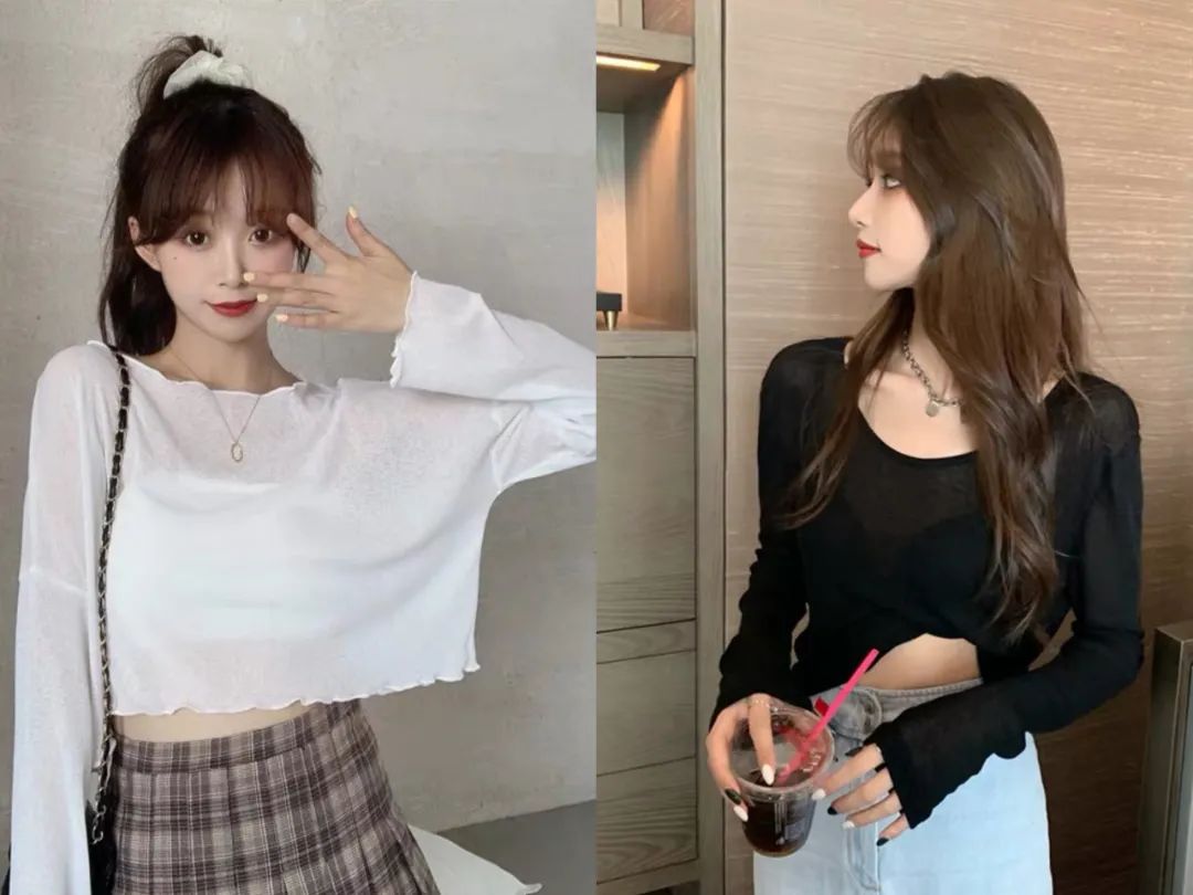 纯白长袖衫怎么穿好看,什么时候穿长袖衣服