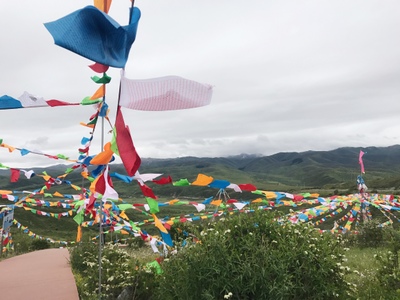 暂离城市的喧嚣，来拥抱若尔盖大草原，湖在天上，天在湖中