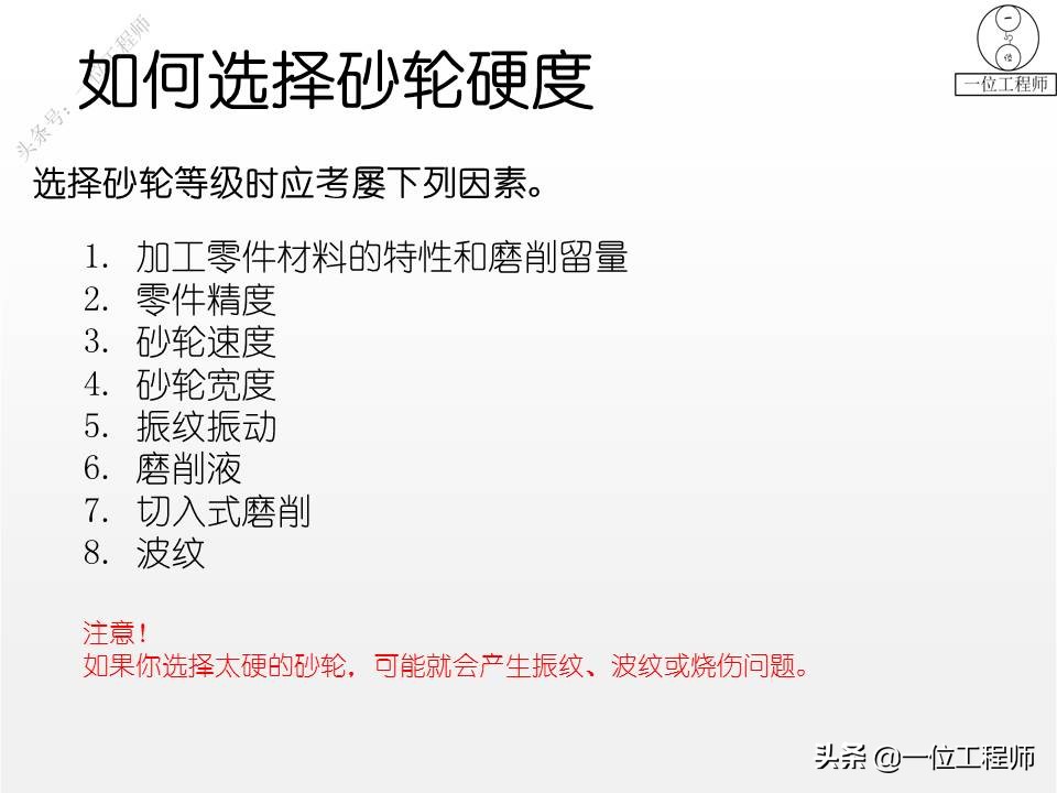 什么是砂轮？磨加工的过程，砂轮的加工方式，值得保存学习