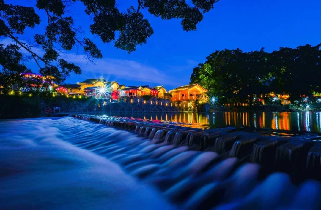 漳州夜游推荐景点攻略,夜太美公园美景