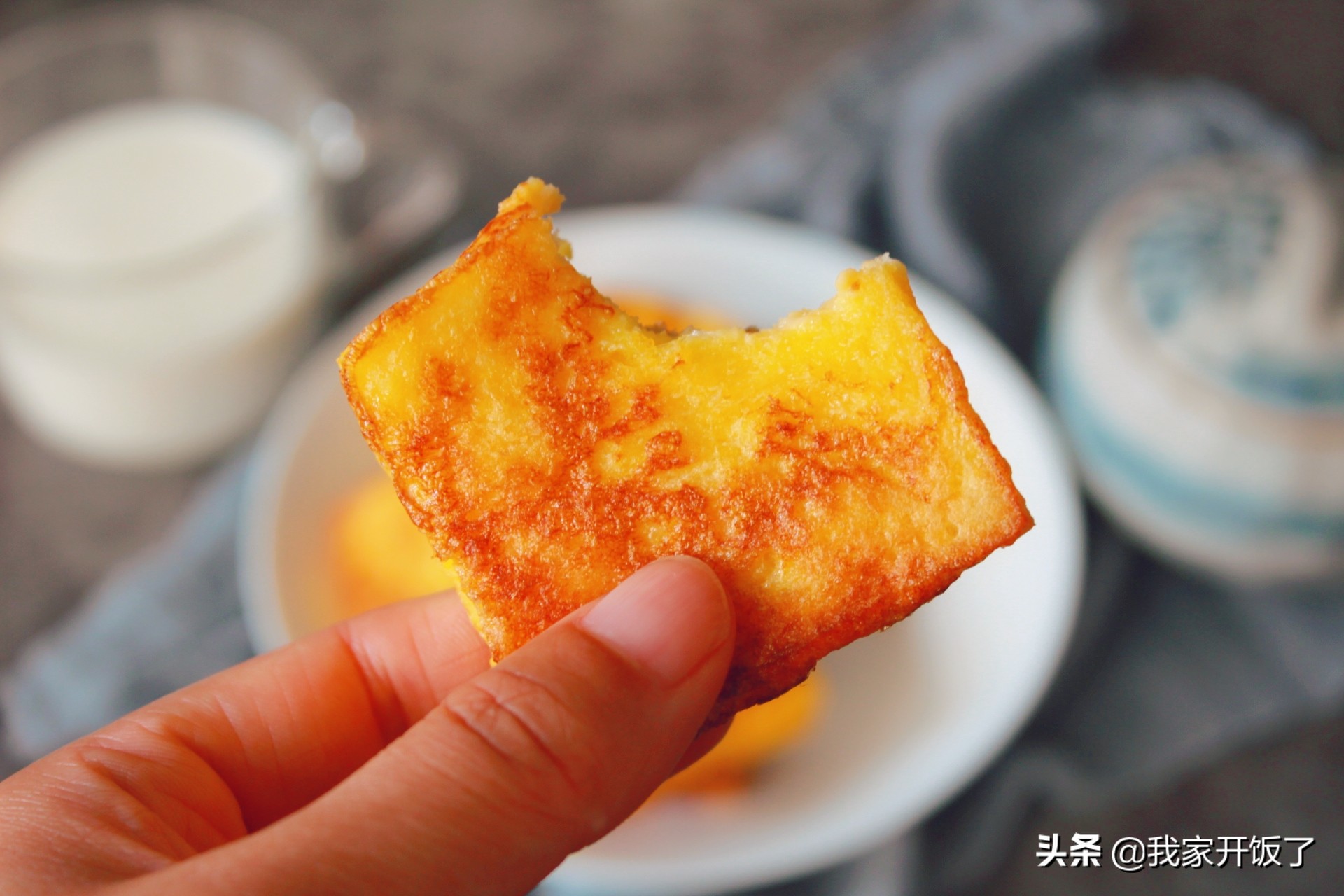 西多士的做法大全家庭版,平底锅爆浆芝士西多士