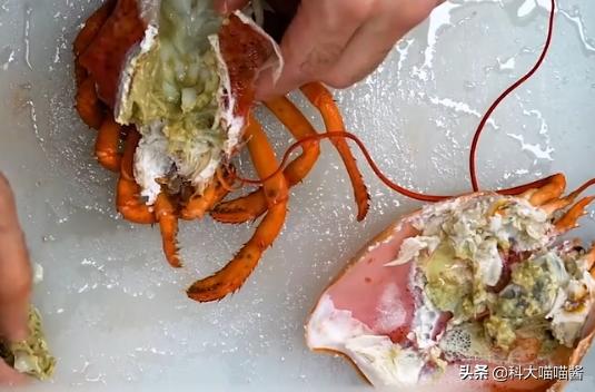 大龙虾虾头哪里不能吃,龙虾虾头什么地方不能吃