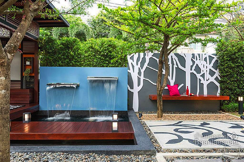 庭院景观亭子布局,10个带有凉亭的庭院设计实景图