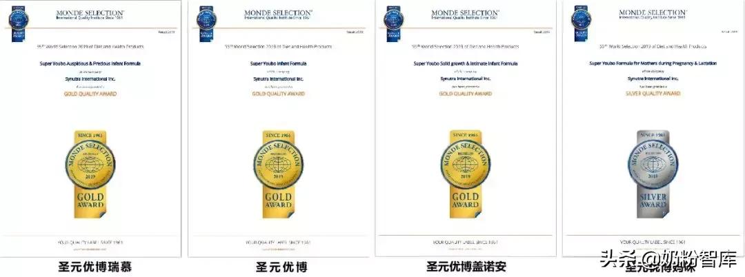 圣元优博:用品质收获国际青睐,以实力夺得世界奖项!