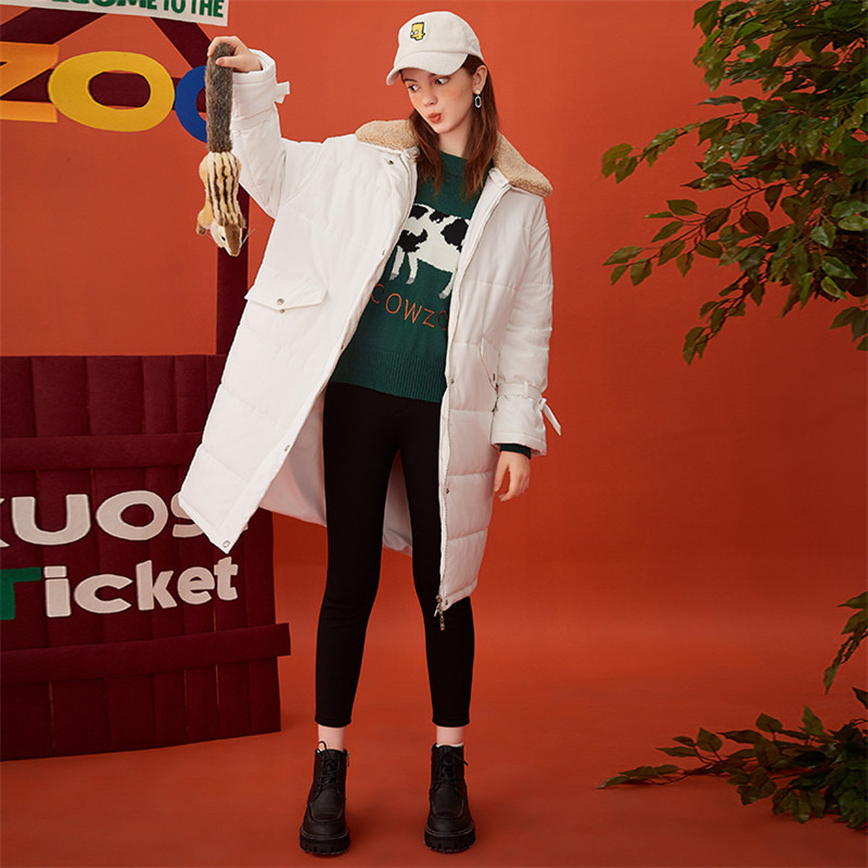 今年最流行的小个子棉服,最近很火的棉服韩国