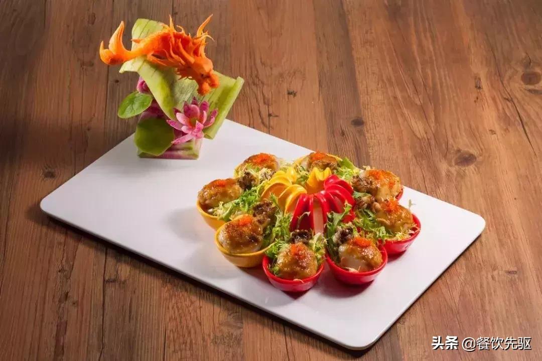 墨鱼仔造型菜,大点的墨鱼仔怎么做好吃