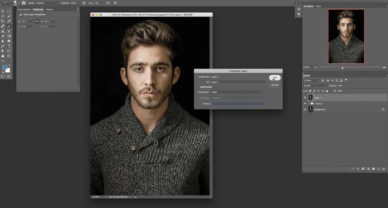ps肖像处理,ps如何锐化人像面部