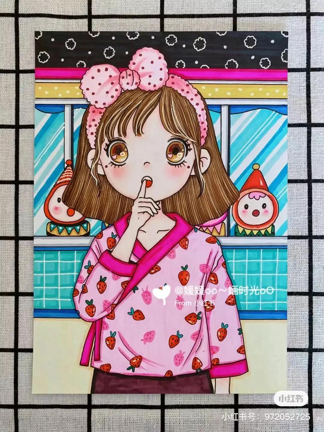 黑白线描画装饰画很简单,创意黑白线描装饰画100幅教程