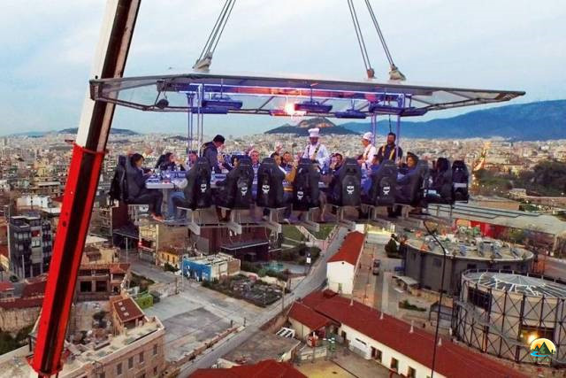 世界最刺激的高空餐厅,全球十大最刺激餐厅