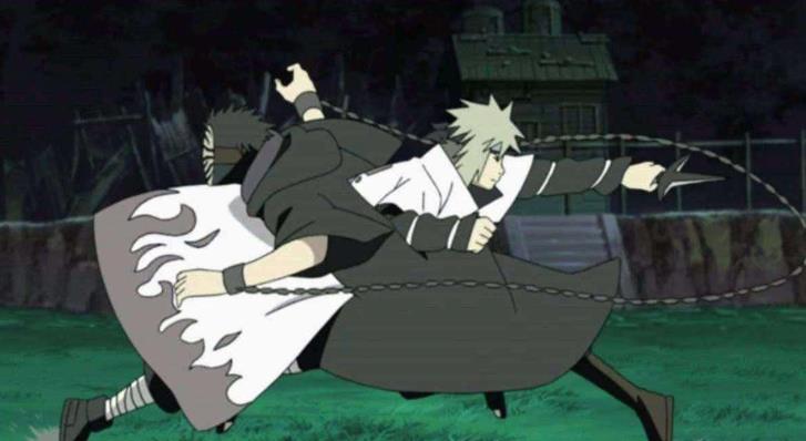 三代火影战斗名场面,火影鸣佐大战素材