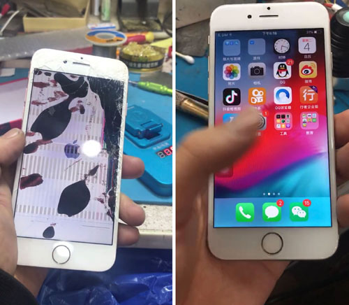 iphone7玻璃碎了修复多少钱,iphone7手机屏幕碎了多少钱