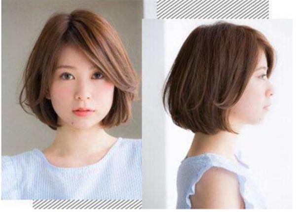 适合圆脸塌鼻子女生的短发,鼻子塌小眼睛女生适合的短发