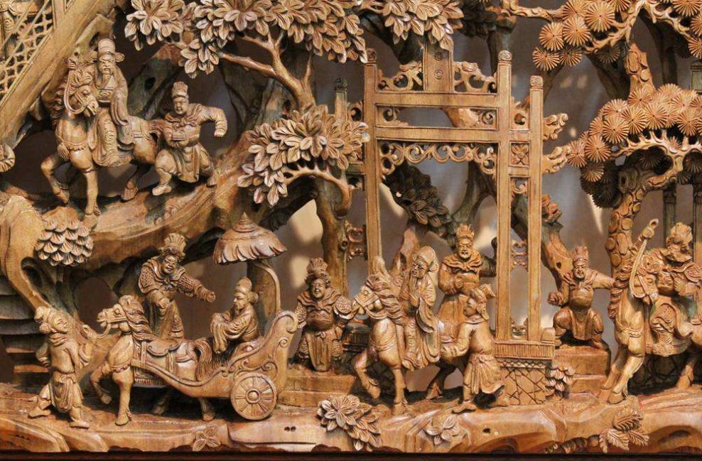 潮州木雕一绝,潮州木雕雕刻大全