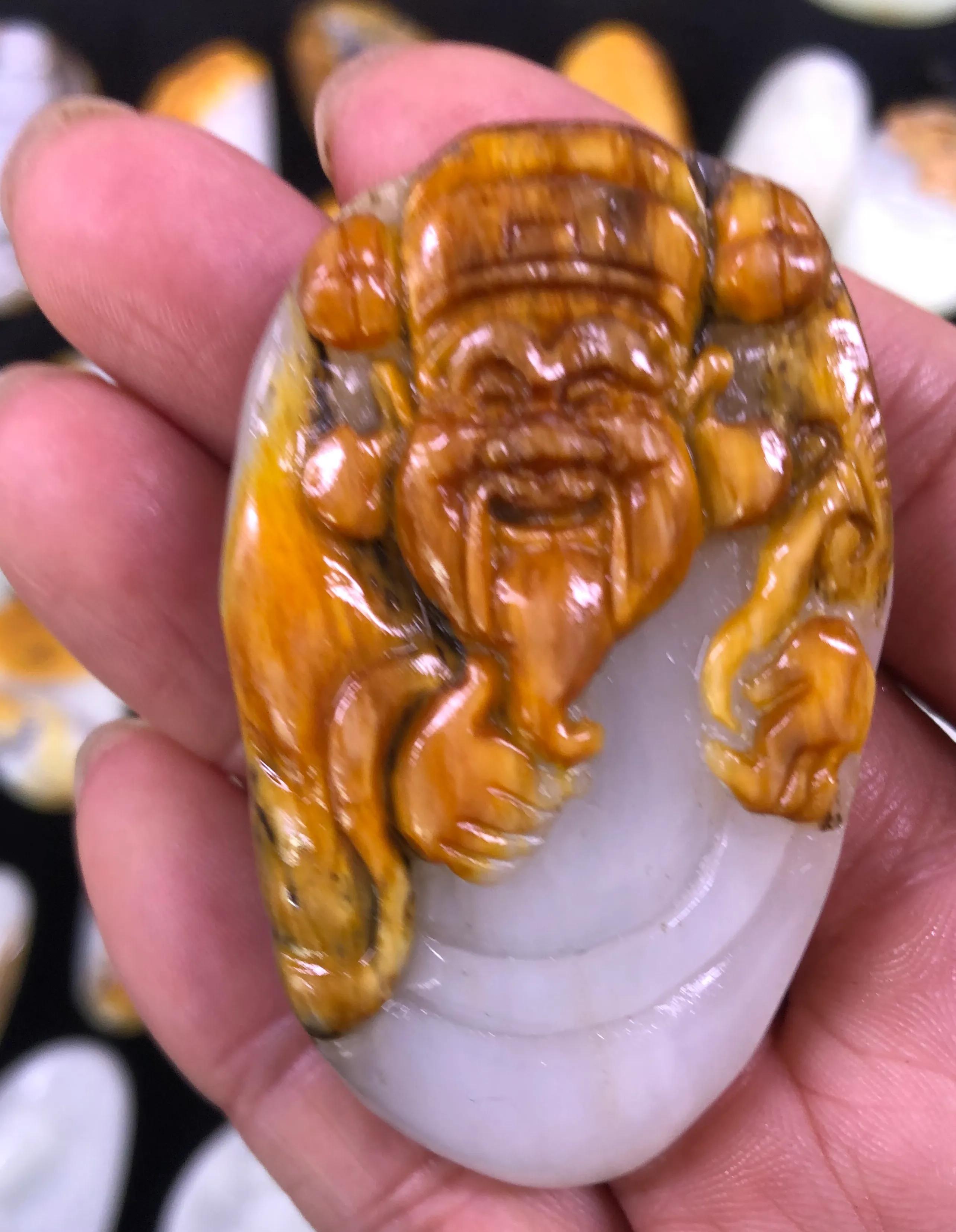 和田玉籽料真假对比图,和田玉籽料真假图片大全