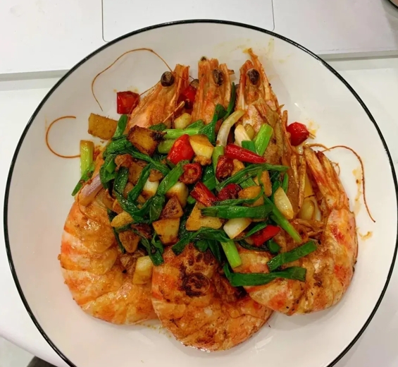 白对虾做法简单又好吃,白对虾怎么做才好吃