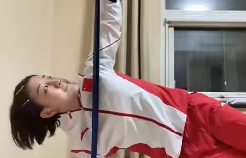 运动员陈梦怎么练腹肌,陈梦樊振东腹肌