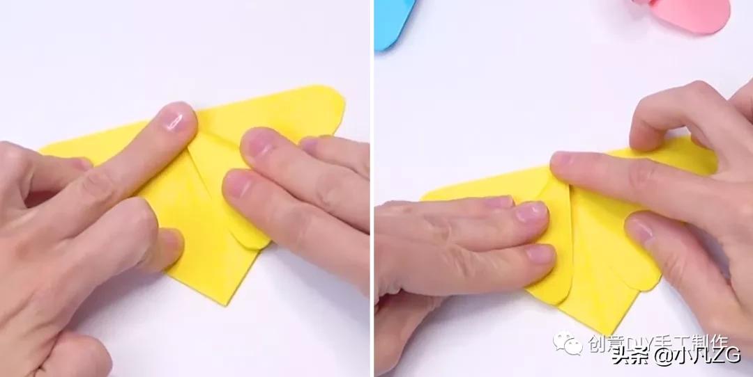 一张纸折精美花蝴蝶教程,会飞纸蝴蝶折法慢教程