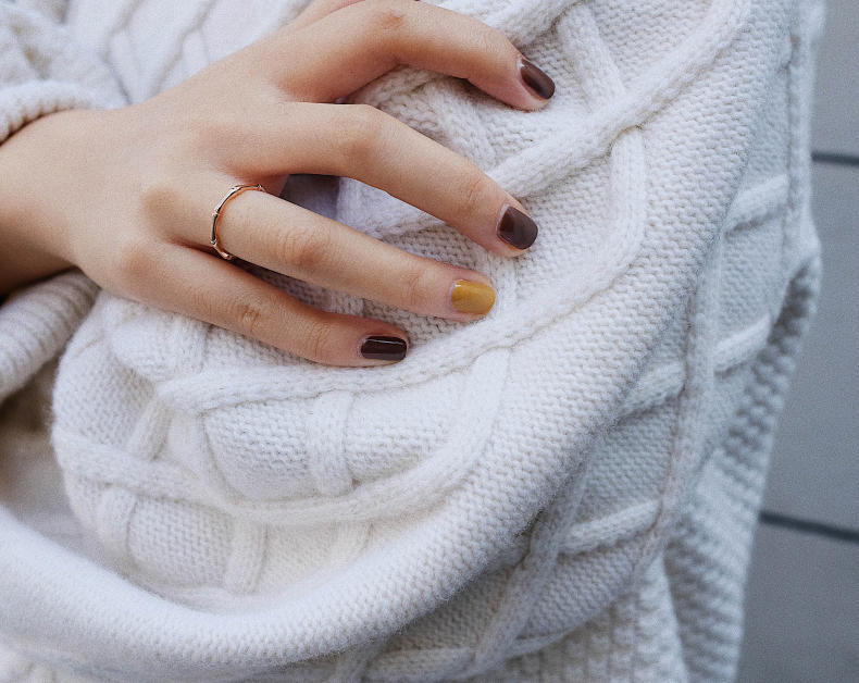 休闲又好看的玫瑰金戒指,小清新玫瑰金戒指