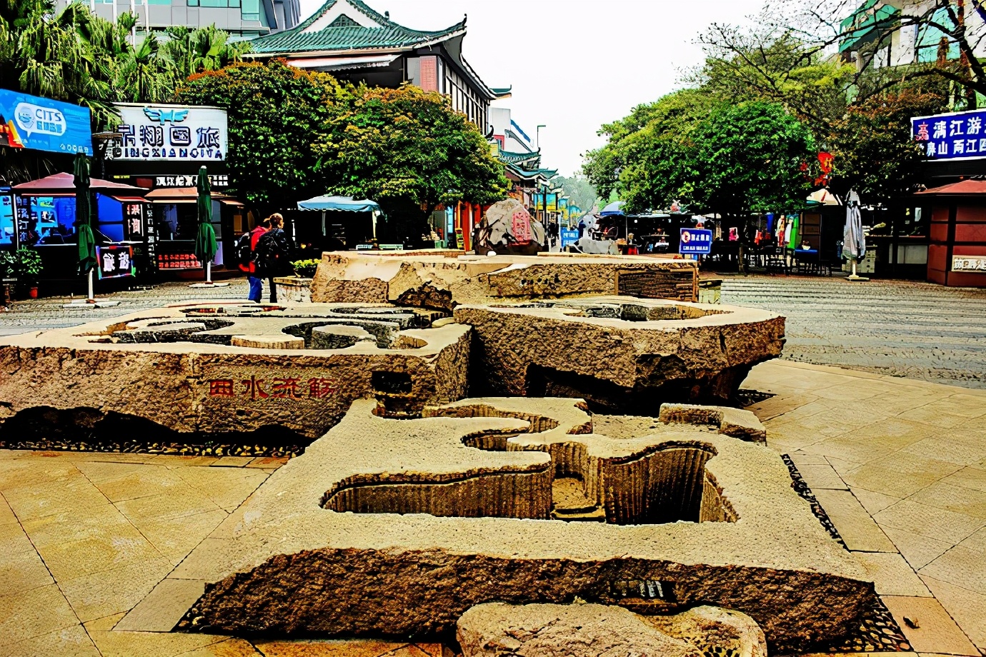 雨中漫步骑楼老街,桂林正阳街旅游攻略