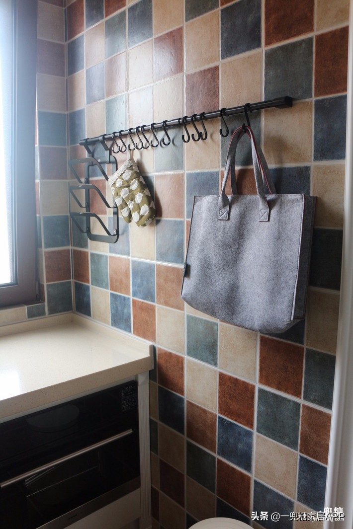 美式玄关背景墙,美式复古风格入户玄关迎门墙