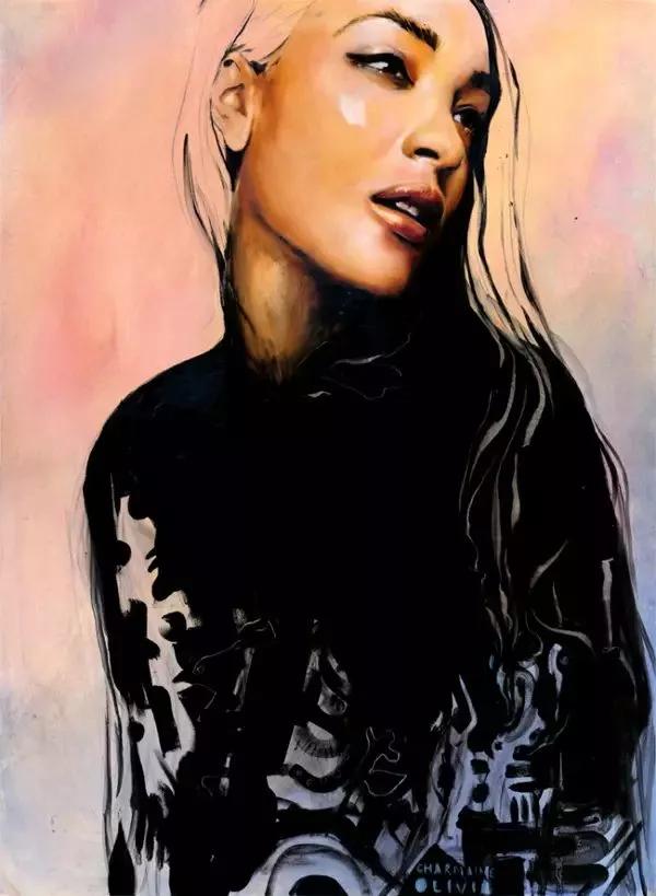 她画出的画惊艳四方,她笔下生辉画风堪比梵高