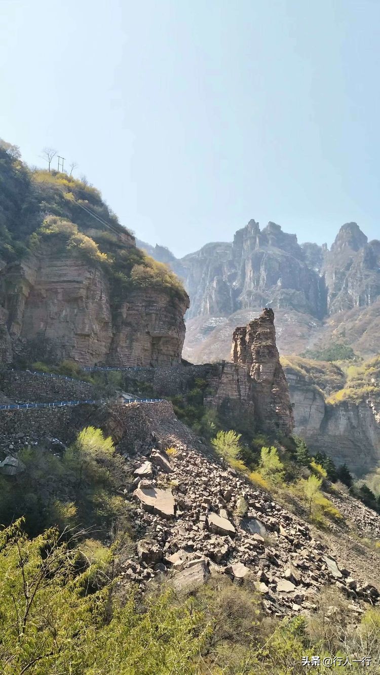河南太行山悬崖古村,林州太行绝美古村落