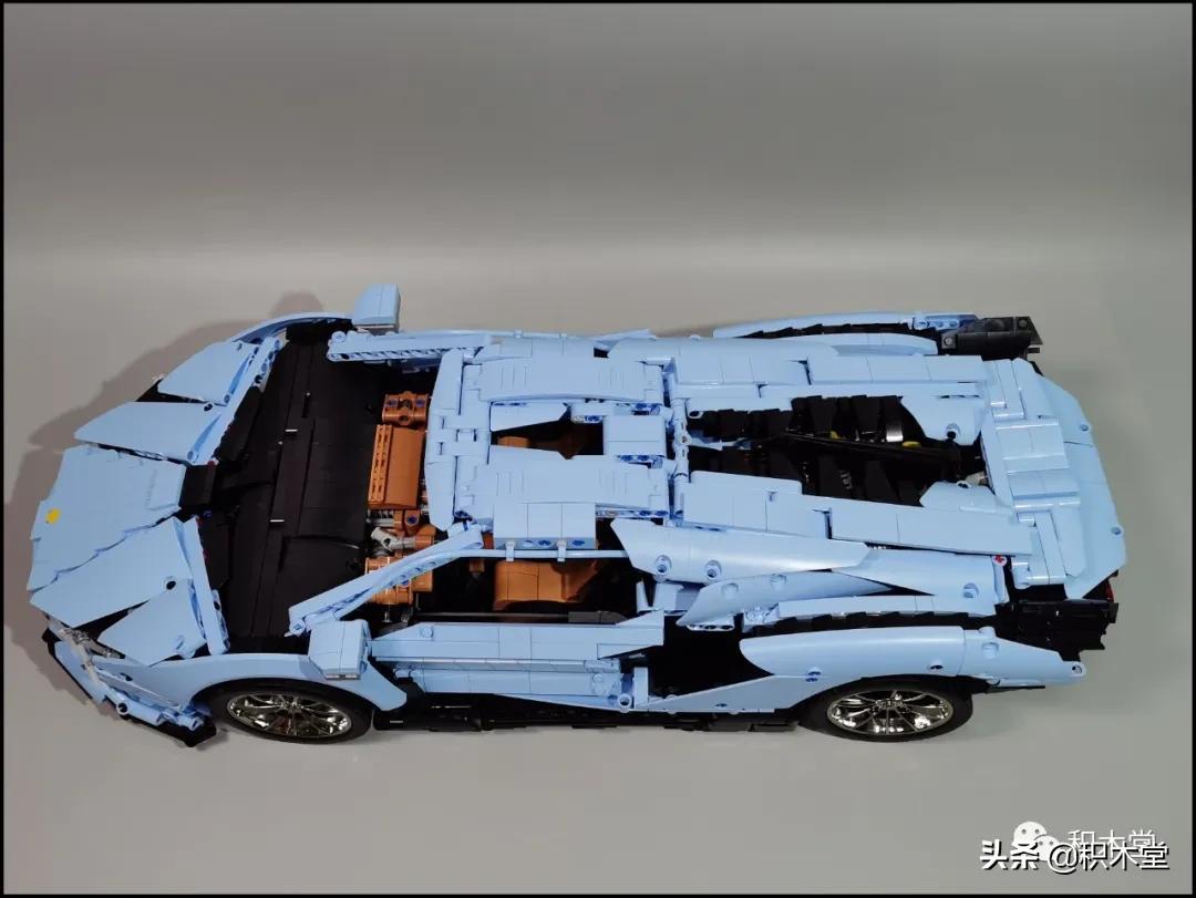 宇星模王13056拼装全过程,宇星模王积木开箱拼装过程