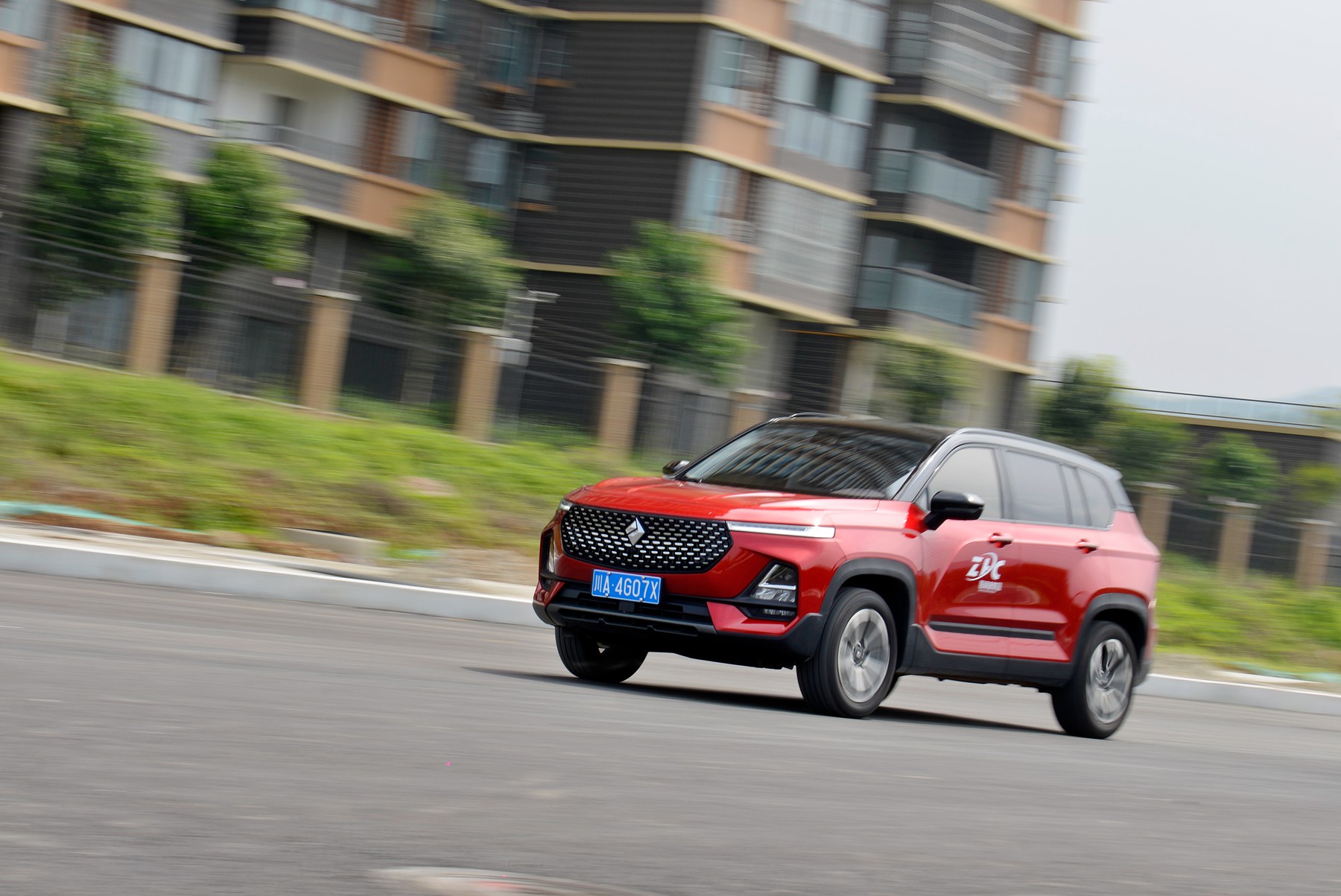 试驾新宝骏RS-3,试驾新宝骏rs530