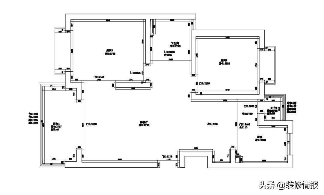 100平老旧学区房改造翻新,100平学区房改造