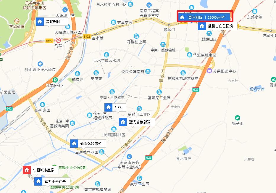 南京麒麟板块房价,南京各板块房价