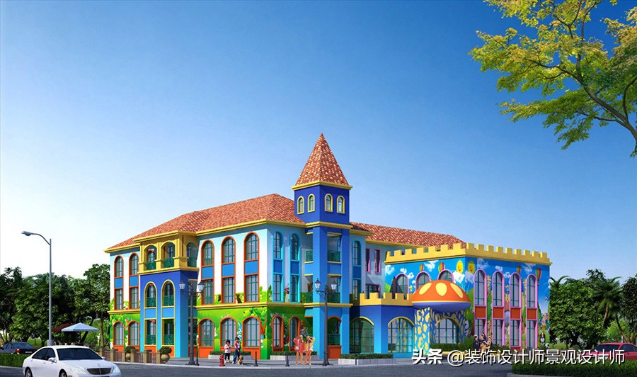 幼儿园课桌椅,幼儿园设计案例效果图