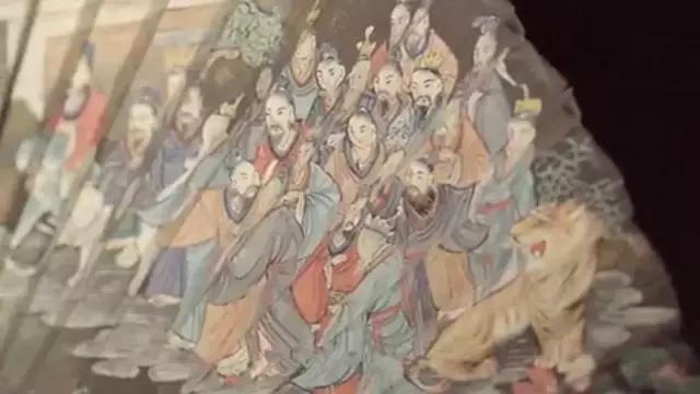 震撼的日本五百罗汉图,世界级吉尼斯纪录五百罗汉图