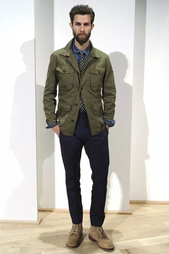 男人除了拥有一件绅士的西装，这件充满野性的狩猎夹克也不容错过