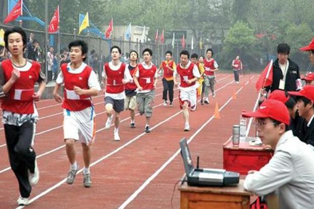 正确的跑步姿势中考,体育中考跑步技巧