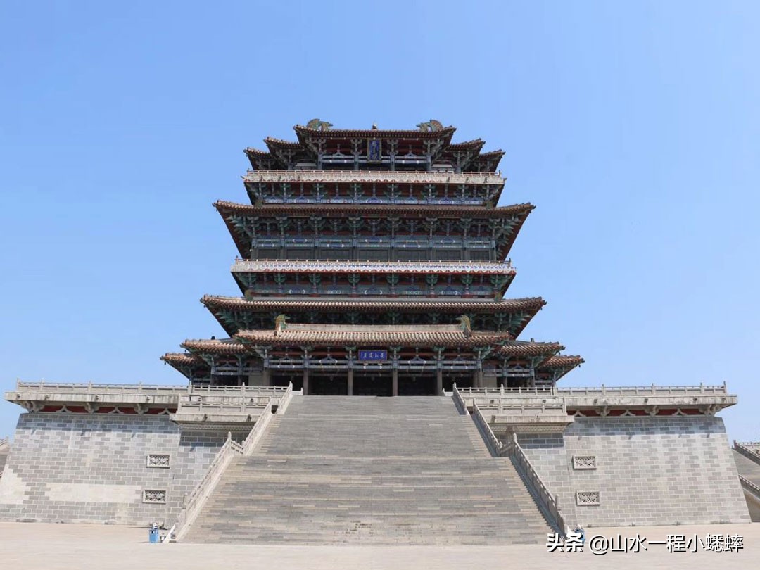 四大历史名楼之鹳雀楼,中国四大名楼鹳雀楼在哪儿