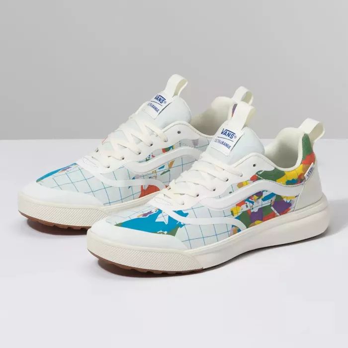 Vans环保联名每款都想要！印满地图