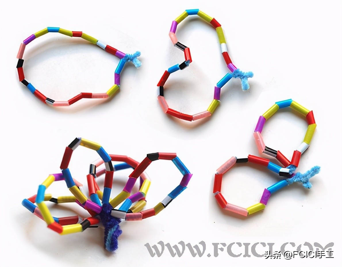 吸管手工制作100种简单又好看,用一根很长的吸管可以做什么手工