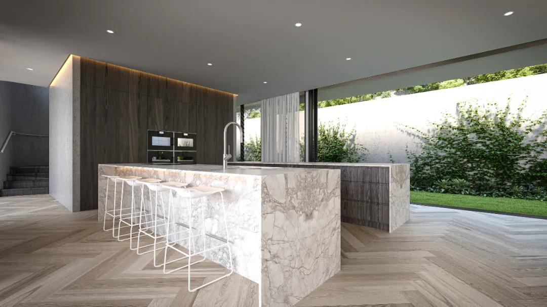 侘寂美学与极简主义别墅,极简极致轻奢的美学设计