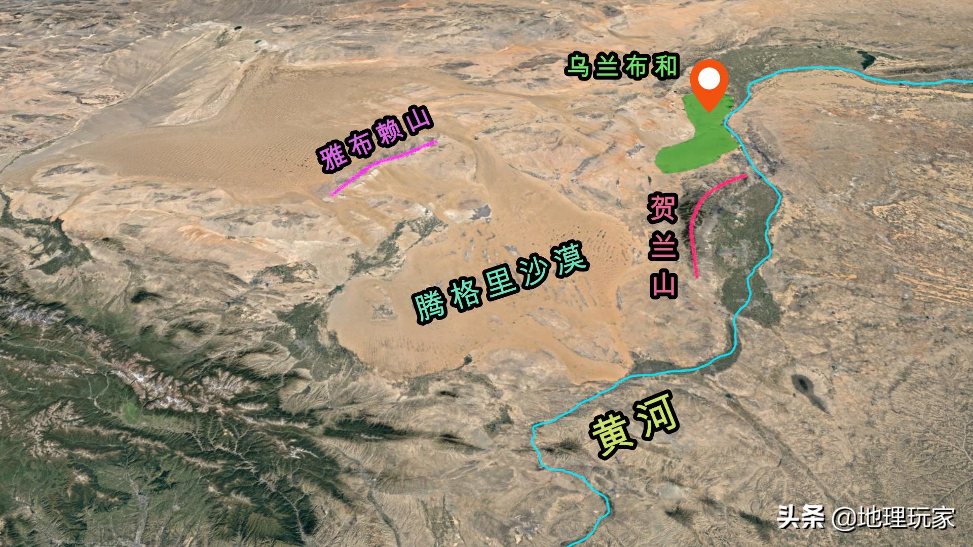 腾格里沙漠湖泊众多的原因,腾格里沙漠是自然形成还是人为