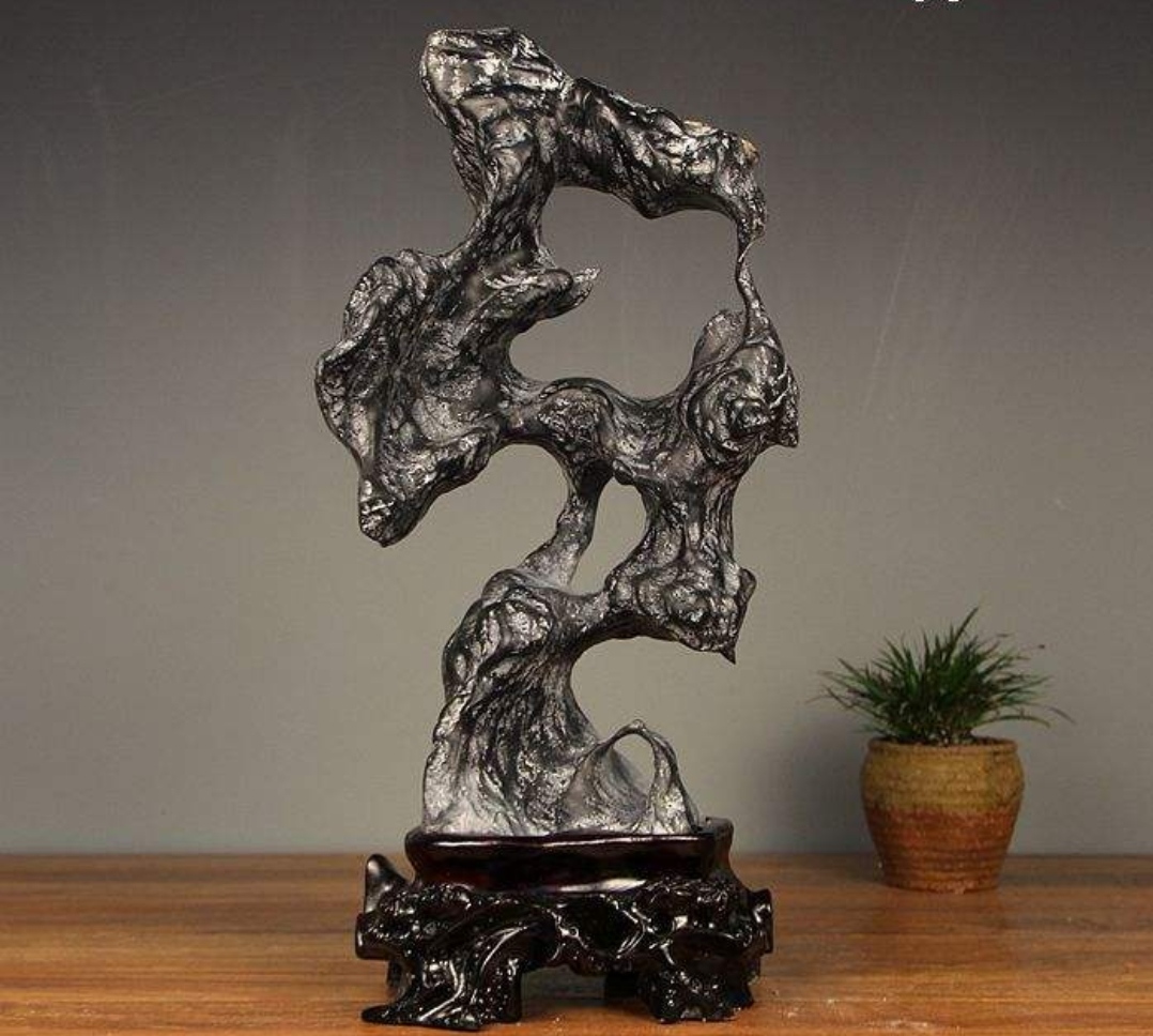 灵璧石做假有些什么方法,造假灵璧石