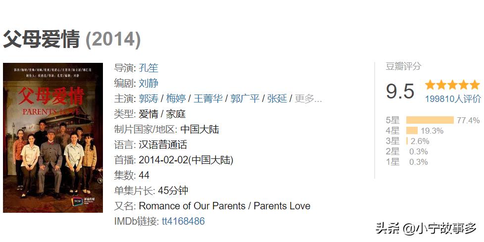 豆瓣评分最高的国产电视剧,二十部国产高分电视剧你看过几部