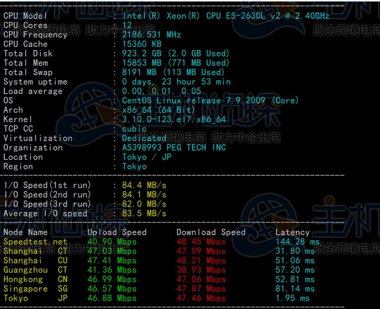 日本服务器怎么样？RAKsmart日本服务器E5-2630L测评