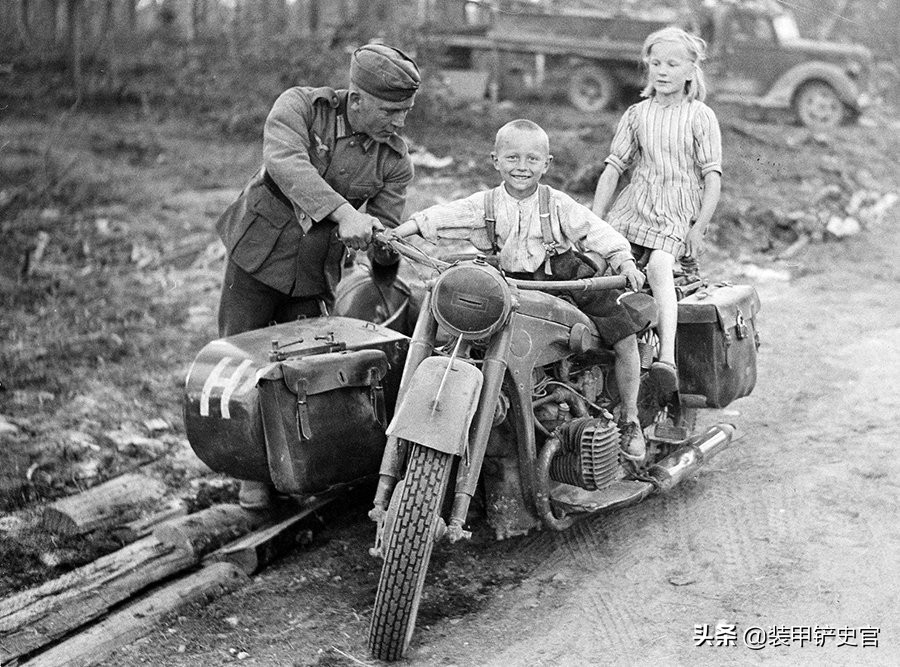 二战时期德军的摩托车是什么牌子,二战德国军用摩托车介绍