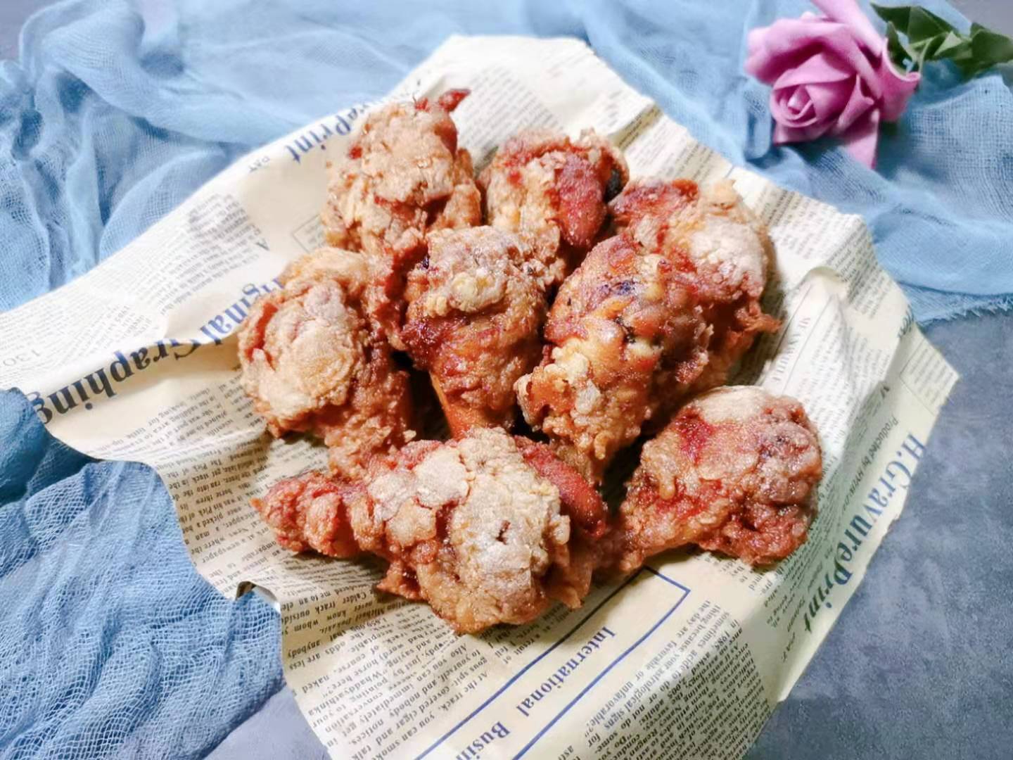 炸鸡腿里面老是炸不熟,炸鸡腿很油怎么回事