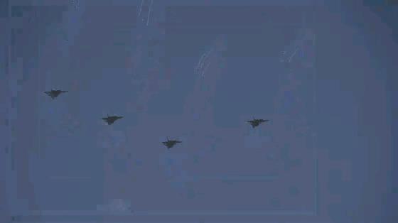 歼20展现我国强大防空能力,歼20对地攻击