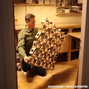 用折纸做多变魔方,用折纸叠的变形魔方