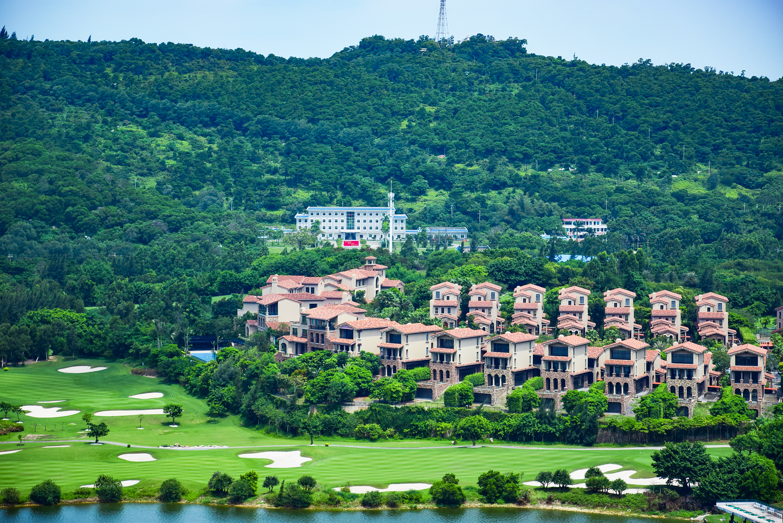 北海观山海高尔夫,北海最美打卡地