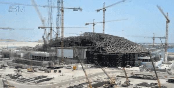 世界第八大奇迹迪拜棕榈岛建设,迪拜阿布扎比人工岛